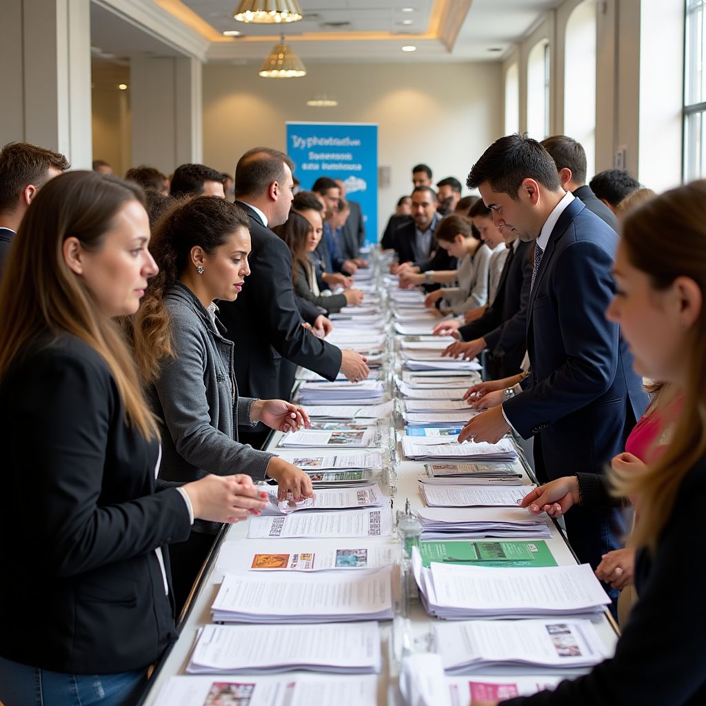 Feria de empleo organizada por ApoyoLaboralUY