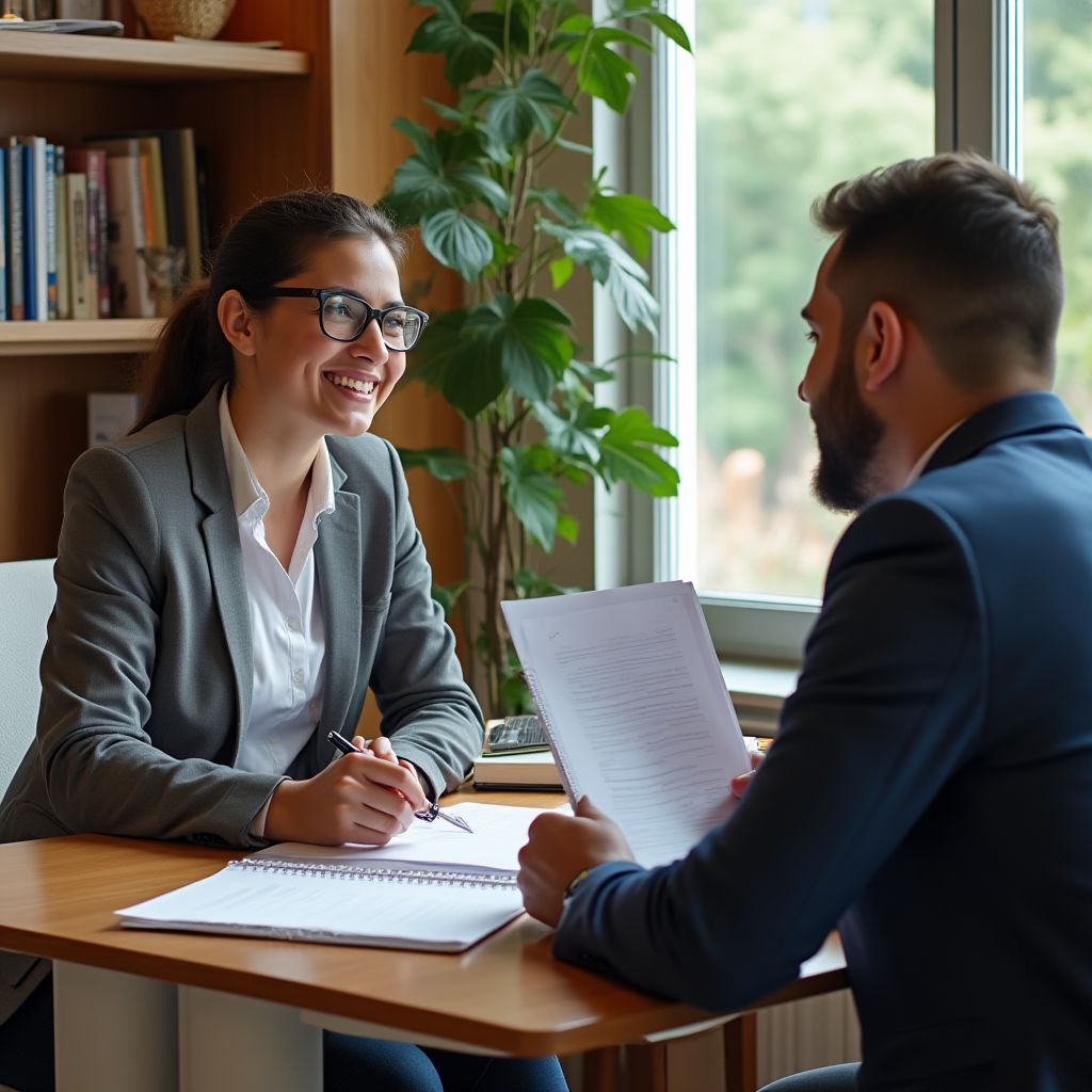 Sesión de orientación profesional